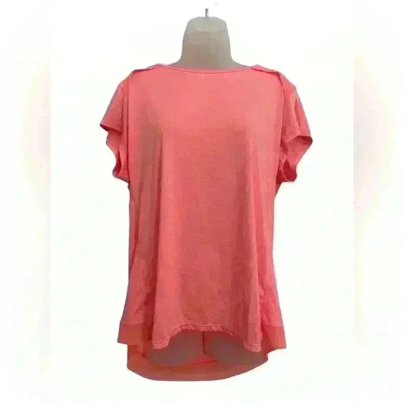 Champion Tops - Champion Neon Pink Tee Mesh Detail Size XXL